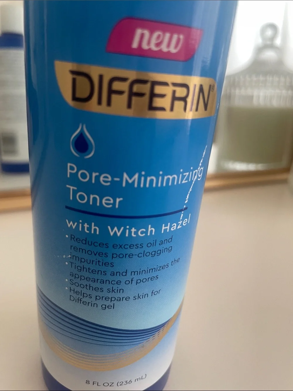 Differin Pore-Minimizing Toner with Witch Hazel - Blue